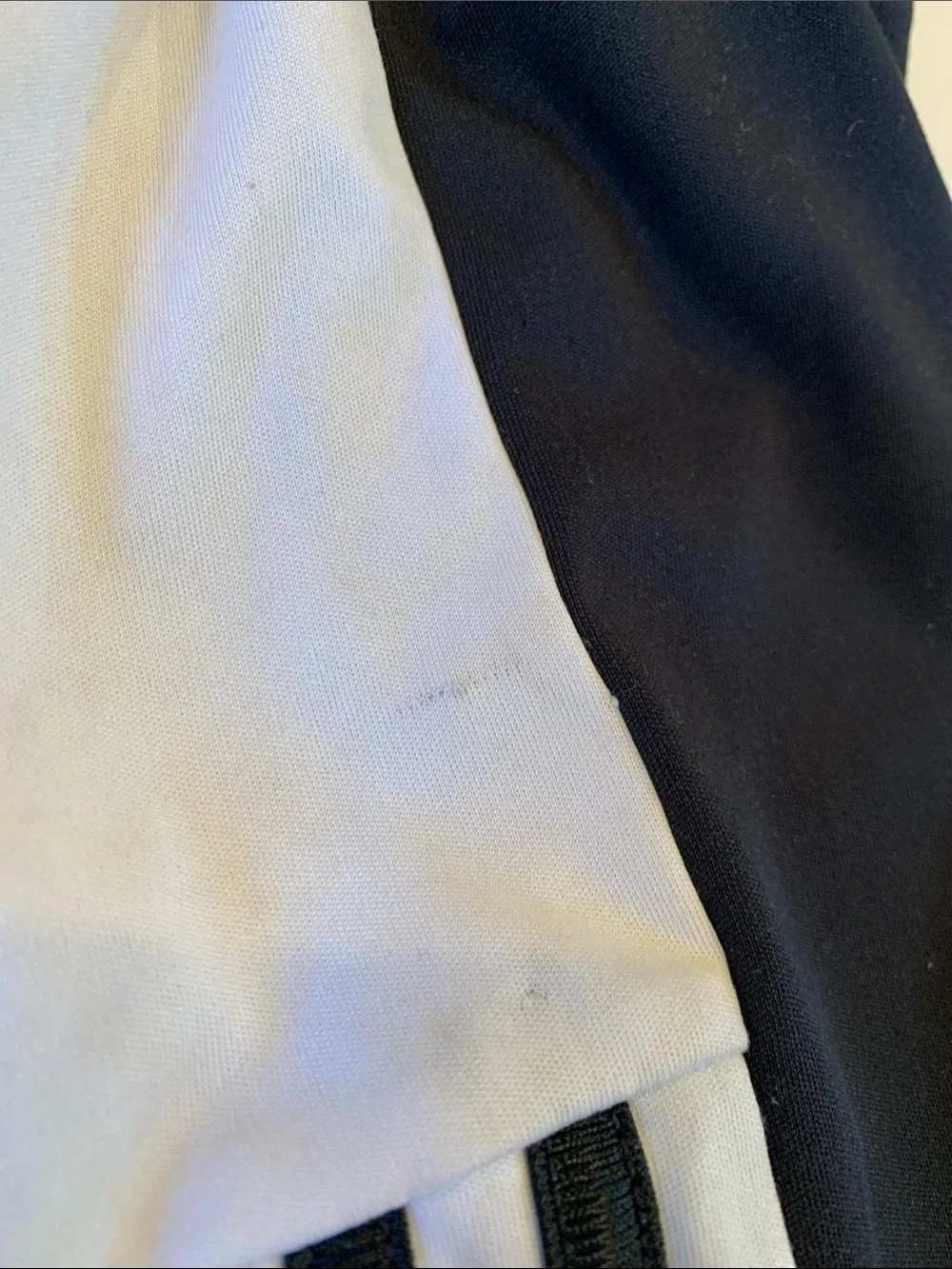 adidas Flawed Boys Size 4 Black and White Elastic Waist Pull-On Athletic Shorts